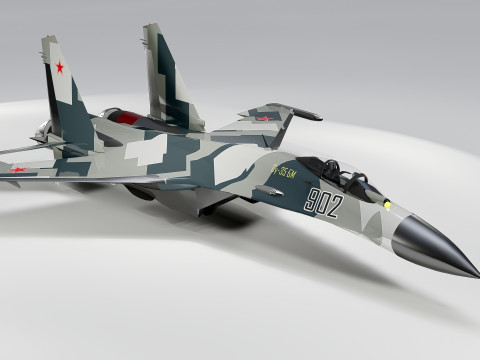Sukhoi Su-35 3D 模型