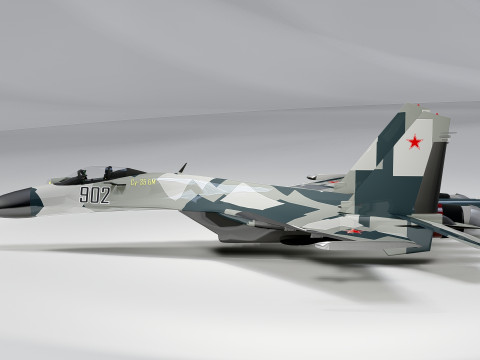 Sukhoi Su-35 3D 模型