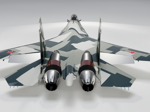 Sukhoi Su-35 3D 模型
