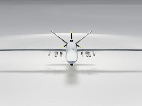 MQ-9 Reaper Drone Model 3D