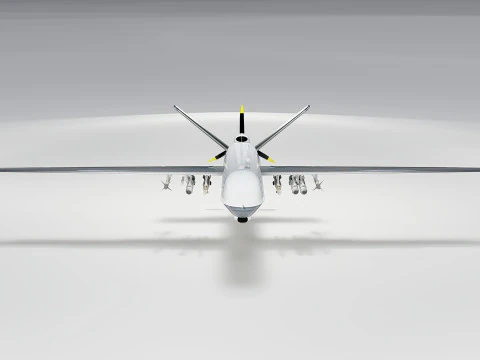 MQ-9 Reaper Drone 3D Model