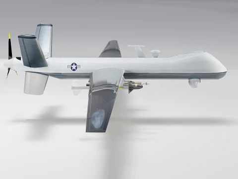 MQ-9 Reaper Drone 3D Model
