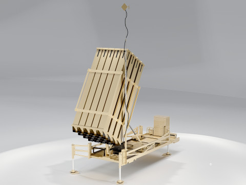 Iron Dome Launcher Model 3D