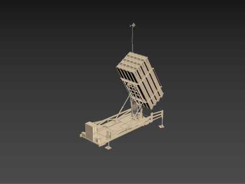 Iron Dome Launcher Model 3D