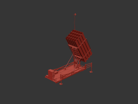 Iron Dome Launcher Model 3D