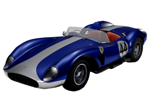 Ferrari 500 TRC 1957 3D Model