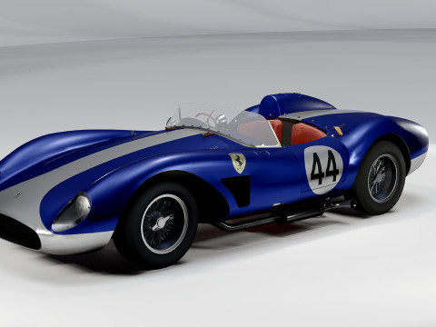 Ferrari 500 TRC 1957 3D Model