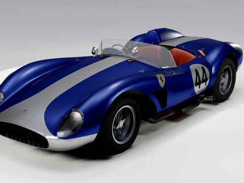 Ferrari 500 TRC 1957 3D Model