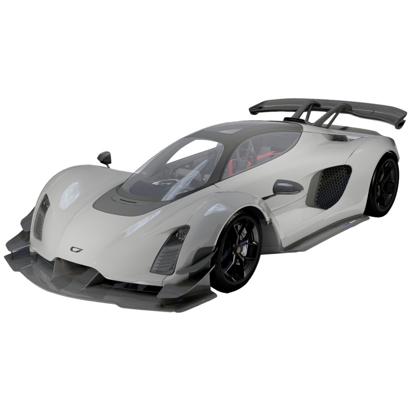 Czinger 21C Hypercar 3D 模型 .c4d .max .obj .3ds .fbx .stl .blend 