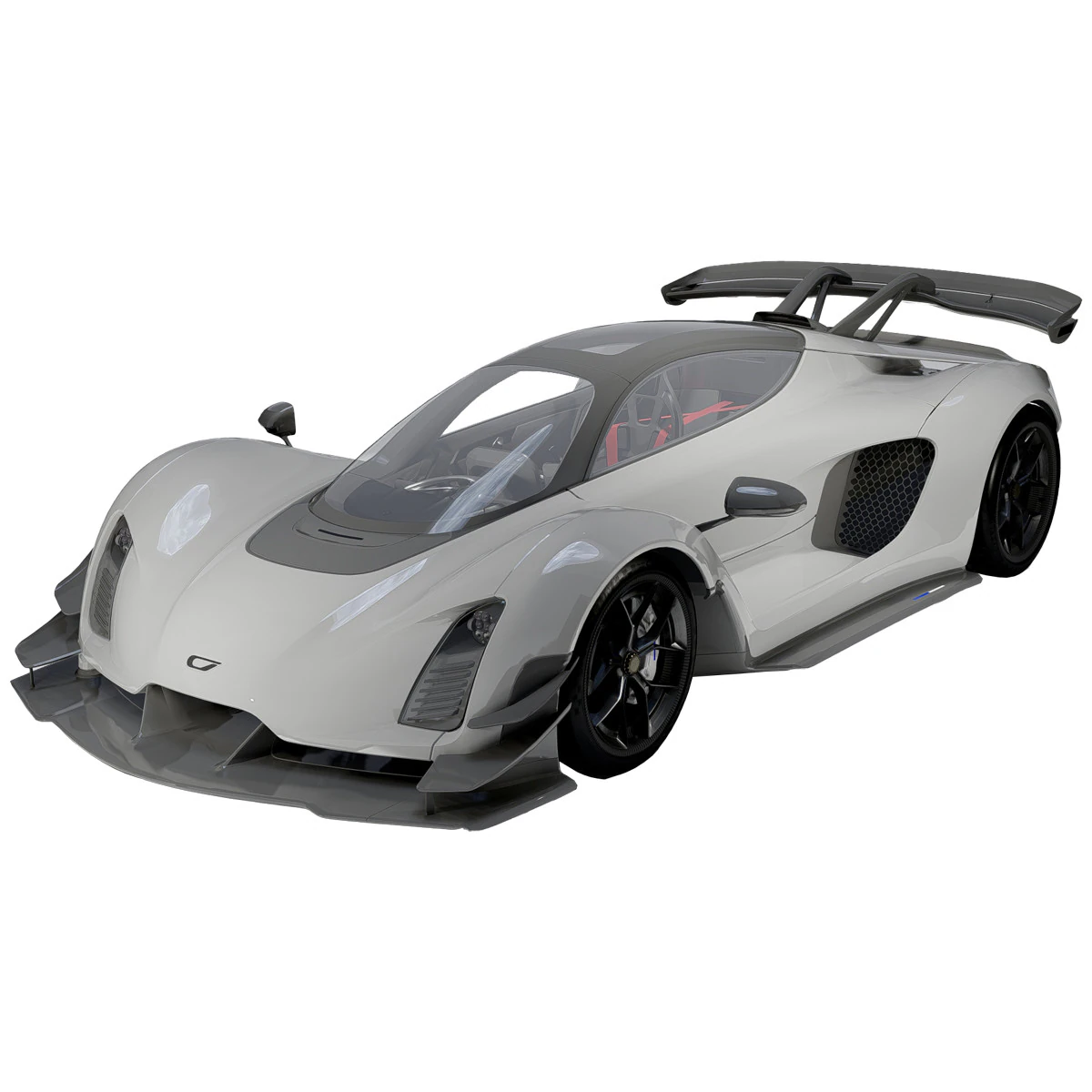 Czinger 21C Hypercar 3D Model .c4d .max .obj .3ds .fbx .stl .blend 