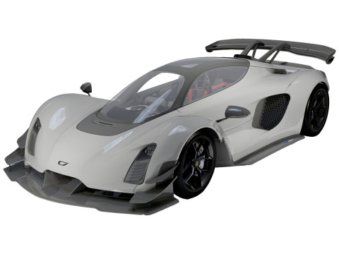 Czinger 21C Hypercar 3D 模型