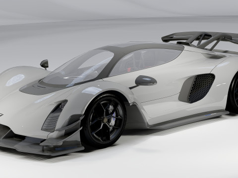Czinger 21C Hypercar 3D 模型
