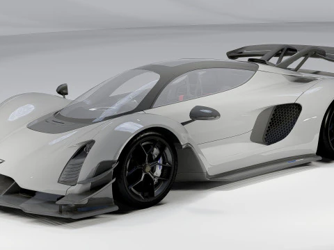 Czinger 21C Hypercar 3D Model