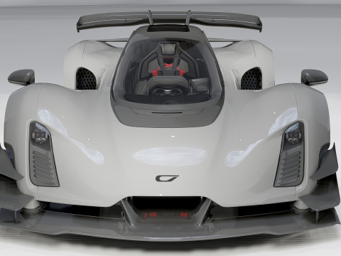 Czinger 21C Hypercar 3D 模型
