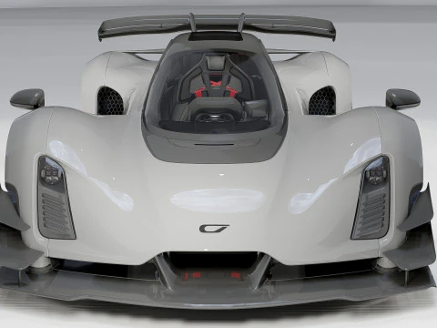 Czinger 21C Hypercar 3D Model