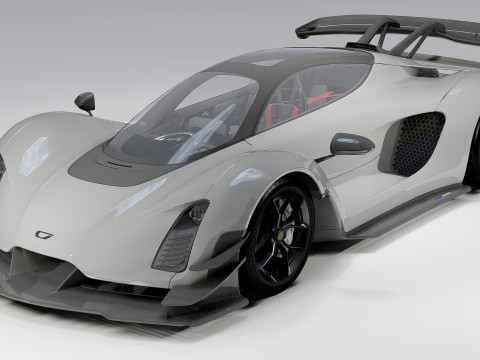 Czinger 21C Hypercar 3D 模型