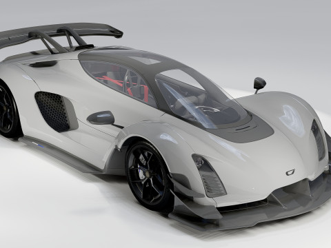 Czinger 21C Hypercar 3D 模型