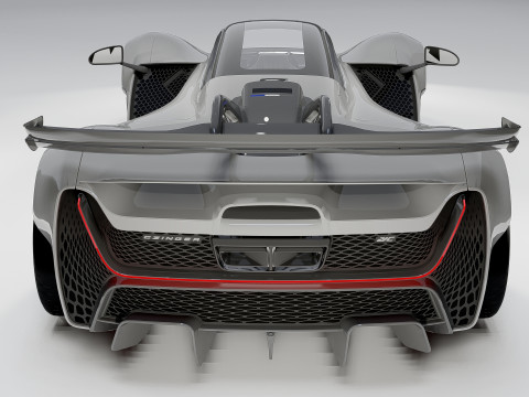 Czinger 21C Hypercar 3D 模型