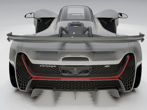 Czinger 21C Hypercar 3D Model