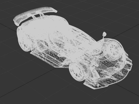 Czinger 21C Hypercar 3D Model