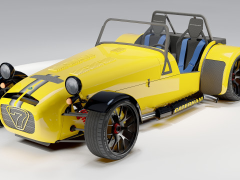 Lotus Caterham Turbo 3D Model