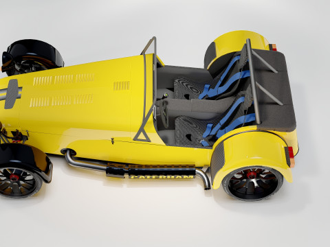 Lotus Caterham Turbo 3D Model