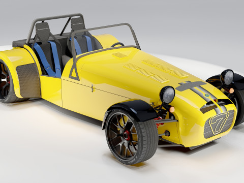 Lotus Caterham Turbo 3D Model