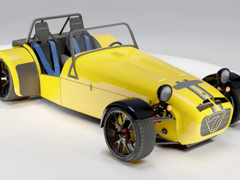 Lotus Caterham Turbo 3D Model