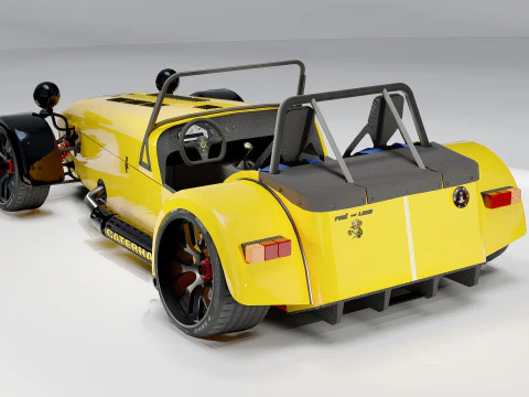 Lotus Caterham Turbo 3D Model