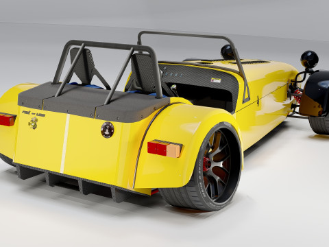 Lotus Caterham Turbo 3D Model