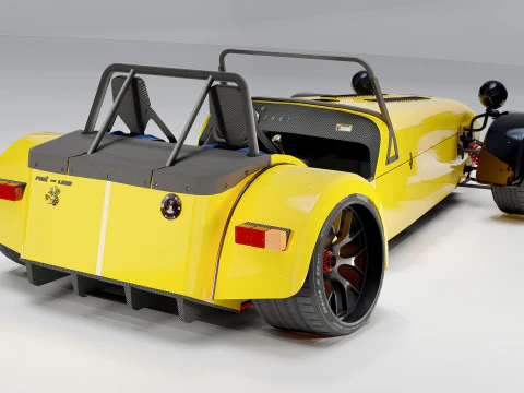 Lotus Caterham Turbo 3D Model