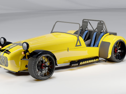 Lotus Caterham Turbo 3D Model