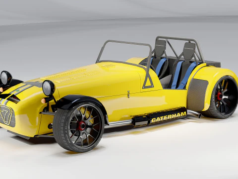 Lotus Caterham Turbo 3D Model