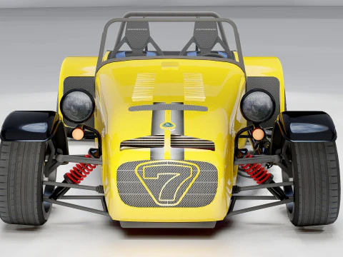 Lotus Caterham Turbo 3D Model