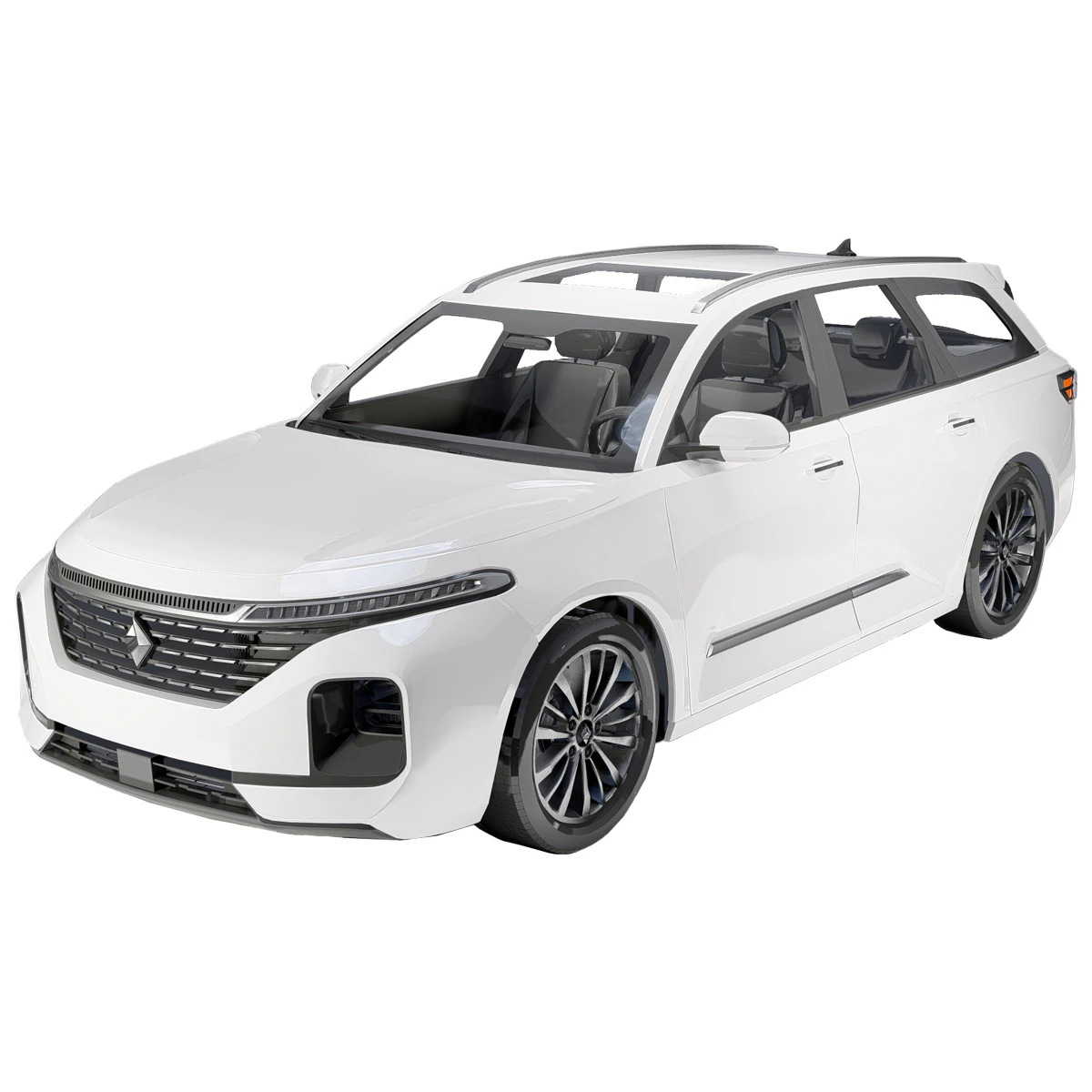Baojun RC-5W Valli 2021 3D Model .c4d .max .obj .3ds .fbx .stl .blend