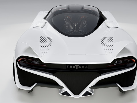 SSC Tuatara Hyperdrive 3Dモデル