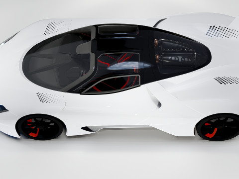 SSC Tuatara Hyperdrive 3Dモデル