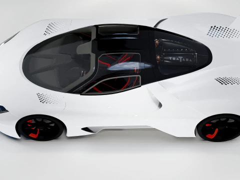 SSC Tuatara Hyperdrive 3D Model