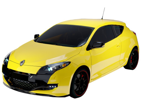 Renault Megane RS 3D Modell