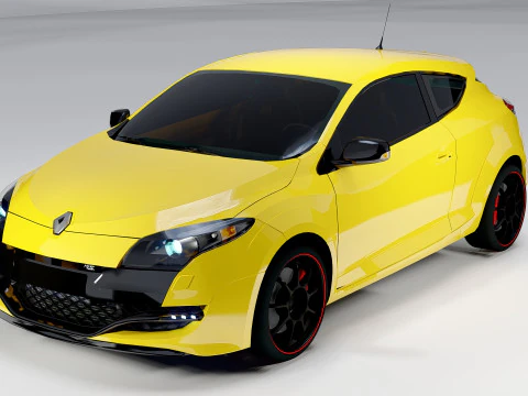 Renault Megane RS 3D Model