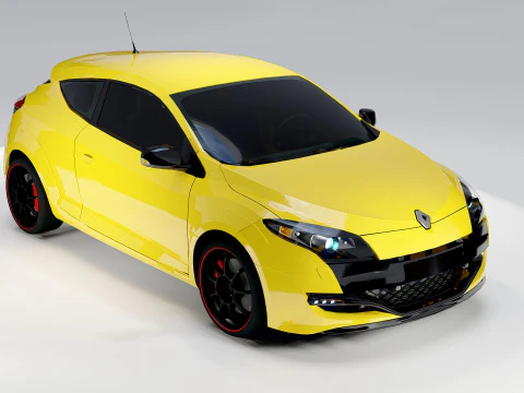 Renault Megane RS 3D Model