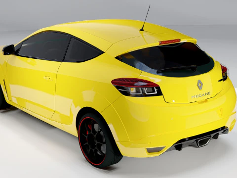 Renault Megane RS 3D Model