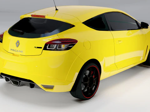 Renault Megane RS 3D Model