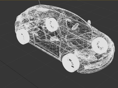 Renault Megane RS 3D Model