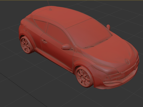 Renault Megane RS Model 3D
