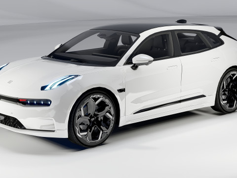 Zeekr 001 3D Model