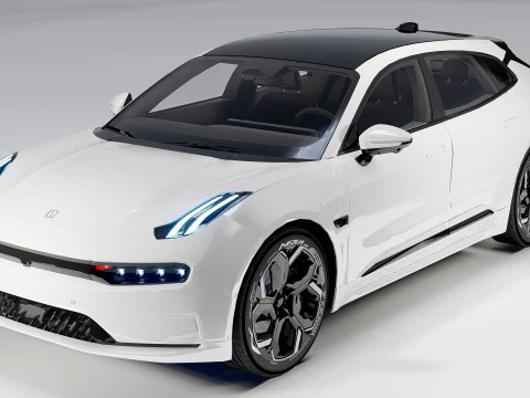Zeekr 001 3D Model