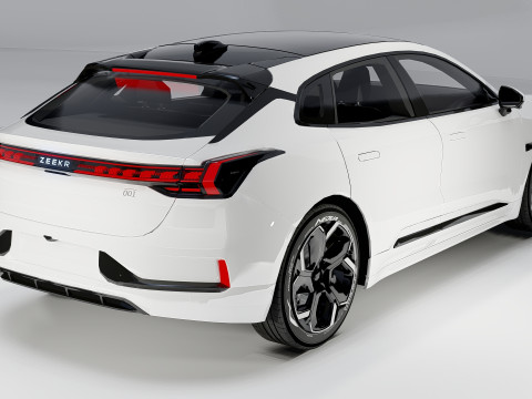 Zeekr 001 3D Model