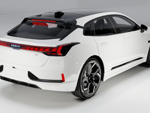 Zeekr 001 3D Model