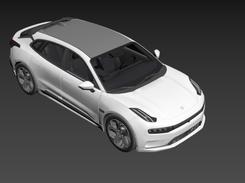 Zeekr 001 3D Model
